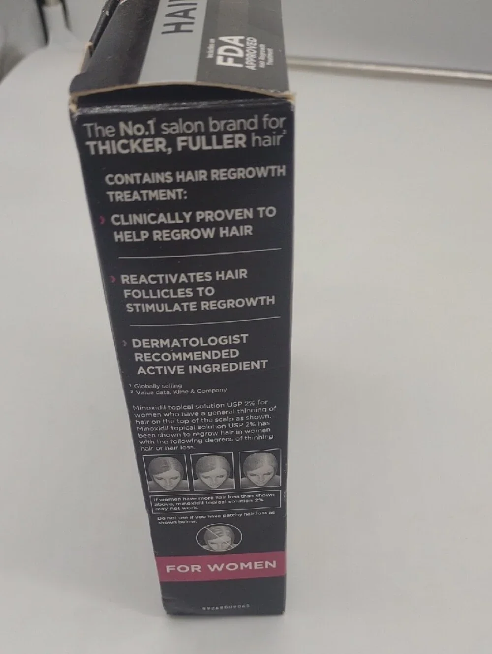 Hair Regrowth Kit for Women - Pink/Gray 11/2023